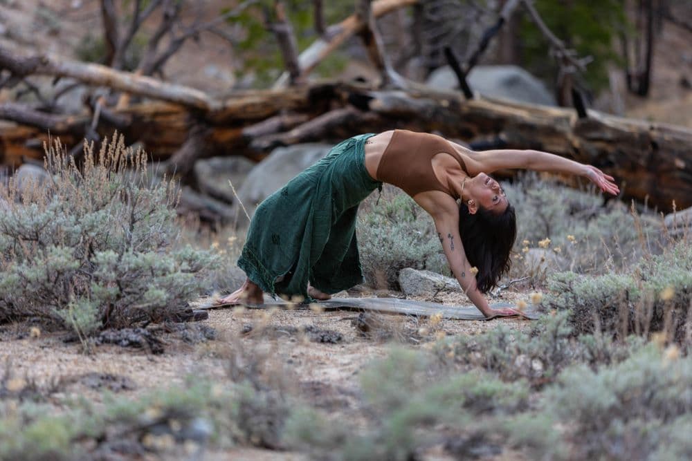 Side Bend Yoga Pose